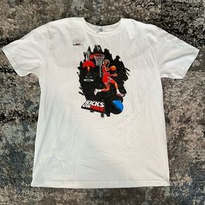 Kicks On Fire Jordan 2 Jumpman Tee w/Pin